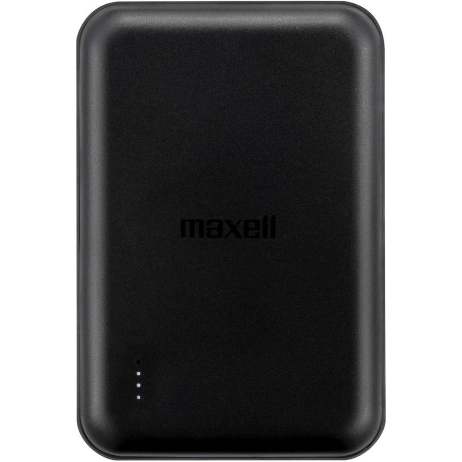 マクセル マグネット式 ワイヤレスモバイルバッテリー 5000mAh ブラック MPC-CM5000BK｜ddshop｜02
