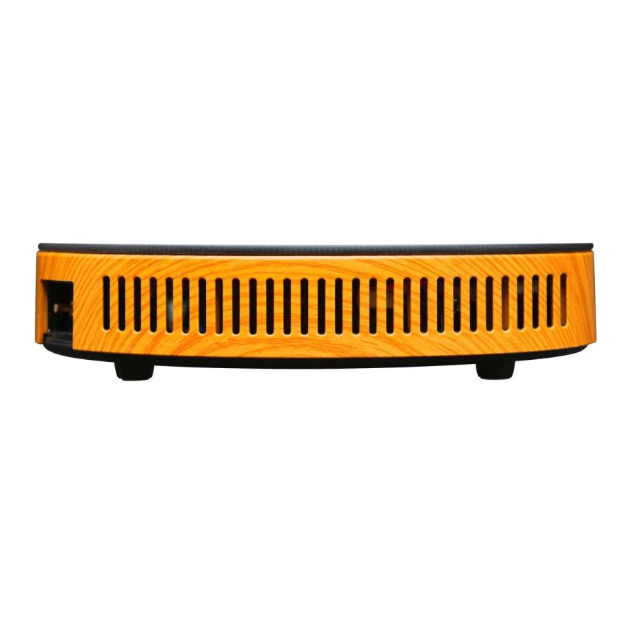 （まとめ買い）石崎電機製作所 丸型IH調理器 SICH-W1400(木目調) 〔×3〕 【北海道・沖縄・離島配送不可】 SURE 石崎電機製作所 丸型IH調理器 SICH-W1400(WO) : でんでん