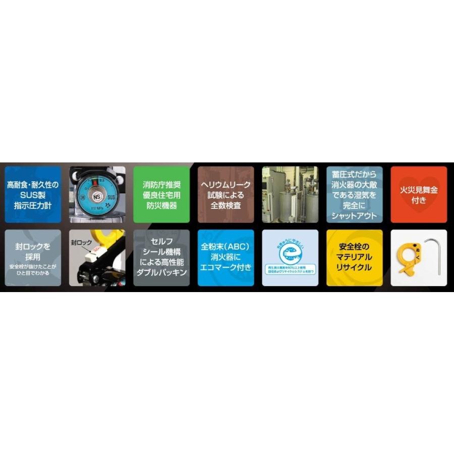 消火器　2024年製ABC粉末10型　３本 楽天市場】10月下旬以降【2025年製】【法人のみ】【10本以上購入