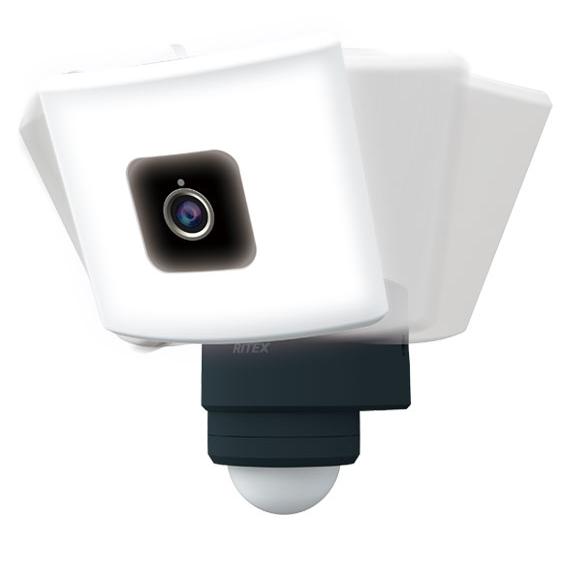 musashi（ムサシ） 追尾式LEDセンサーライト Wi-Fiカメラ C-AC1020TA