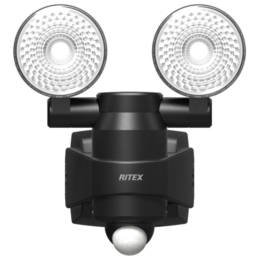 ムサシ RITEX 1W×2 LEDハイブリッドソーラセンサーライト 「ソーラー発電+乾電池」 S-HB20｜ddshop｜04