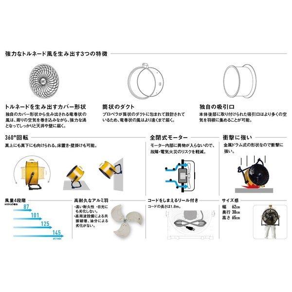 CAT キャタピラー 羽根径45cm サーキュレーター 工場扇 空気循環 壁
