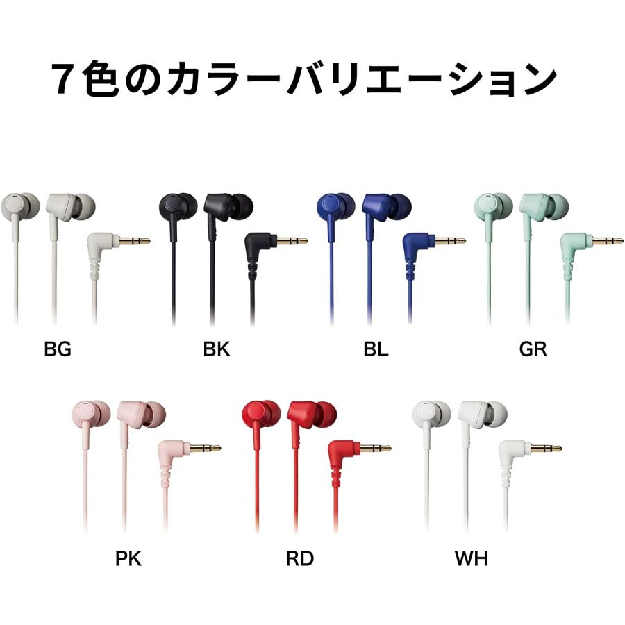 オーディオテクニカ カナル型 有線 イヤホン ピンク ATH-CK350X オーディオテクニカ カナル型 有線 イヤホン ピンク ATH-CK350X