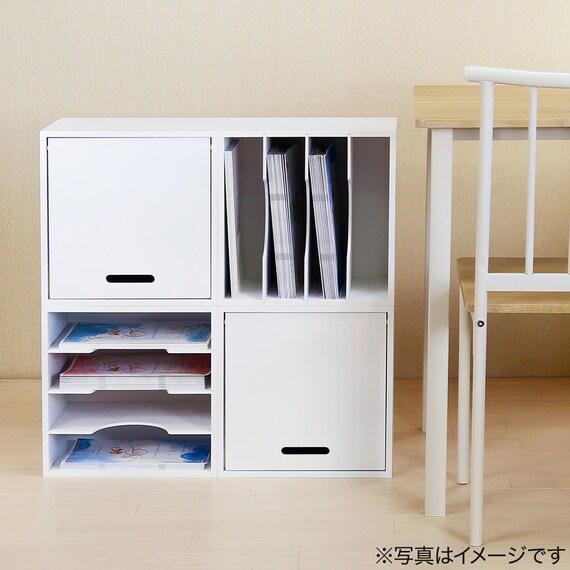 ニーズ A4サイズ対応 同人誌ラック(オープンタイプ)の画像
