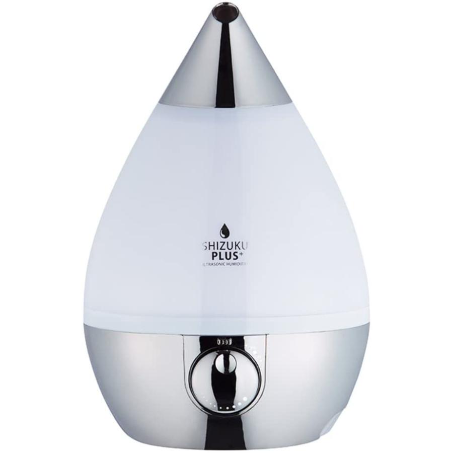 アピックス 超音波式アロマ加湿器 SHIZUKU シルバー AHD-017(SL