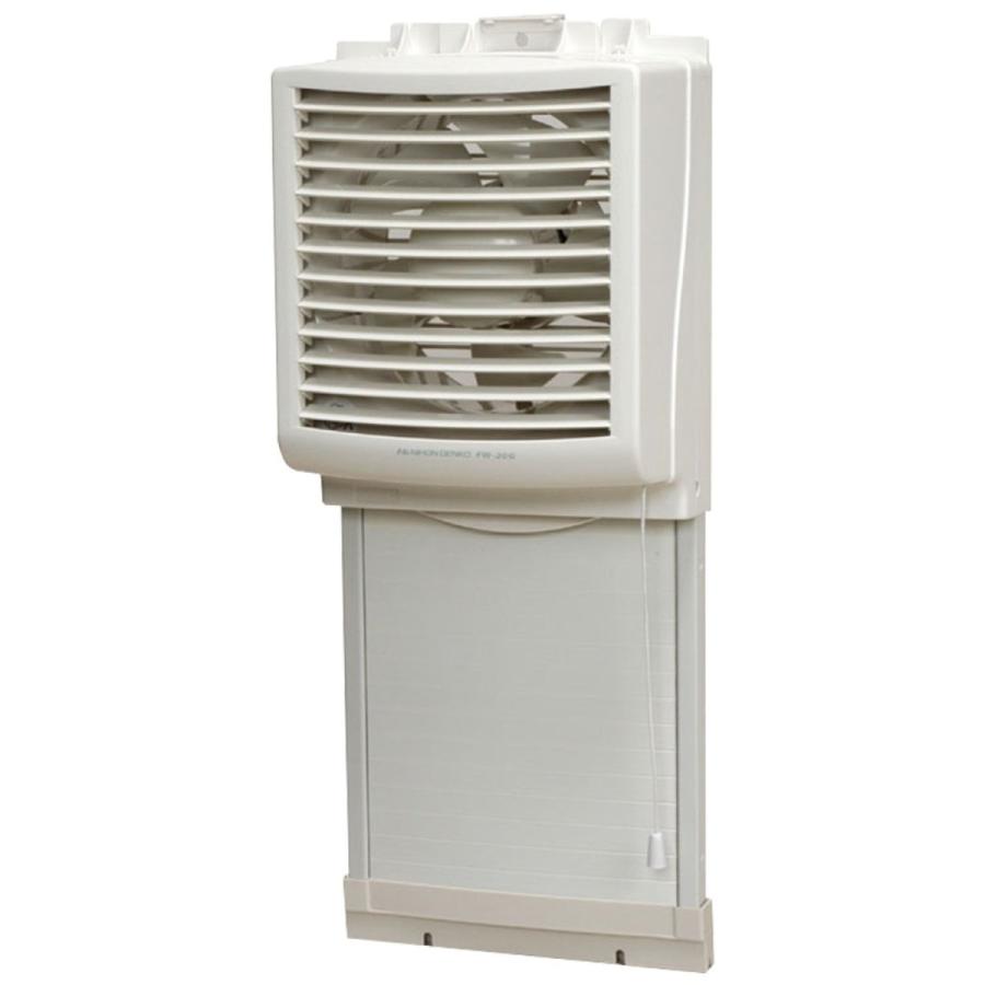 日本電興 窓用換気扇 FW-20G : でんでんショッピング ヤフー店 - 通販