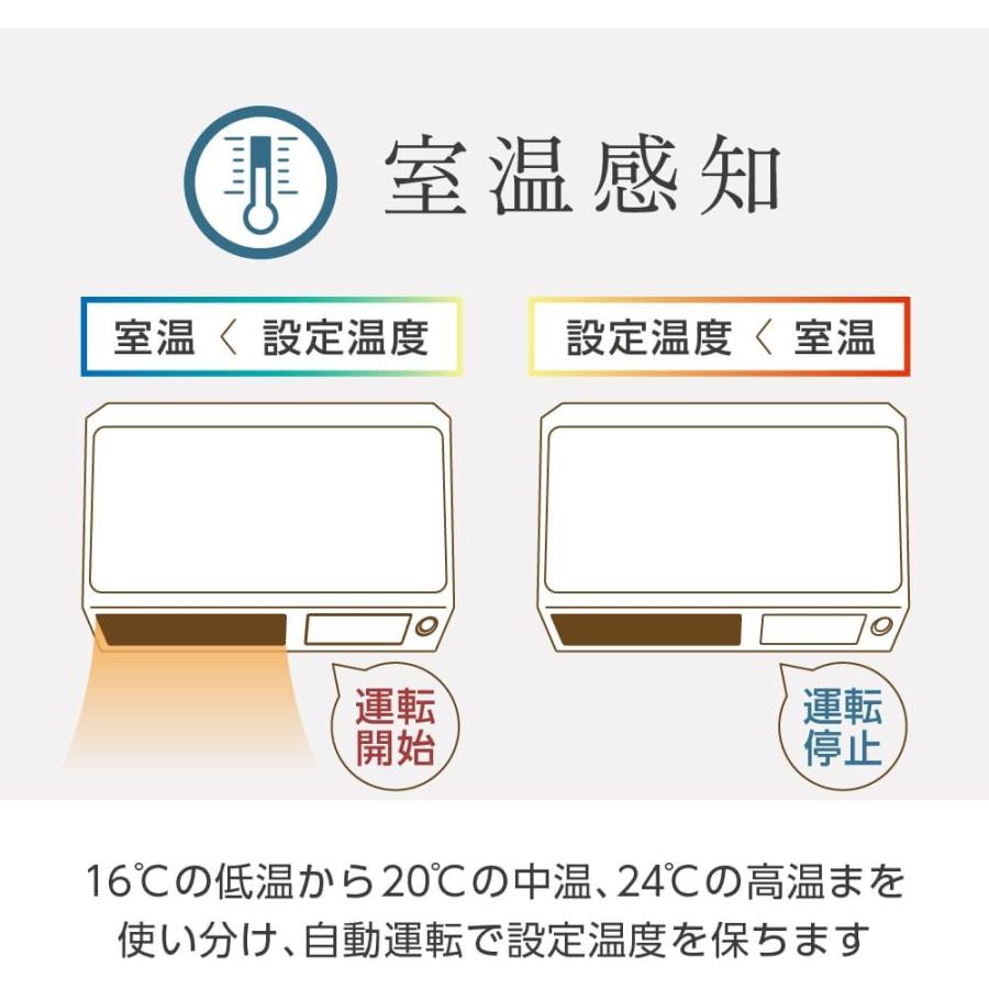 ZEPEAL（ゼピール） 電響社(Denkyosha) 人感センサー付 脱衣所ヒーター