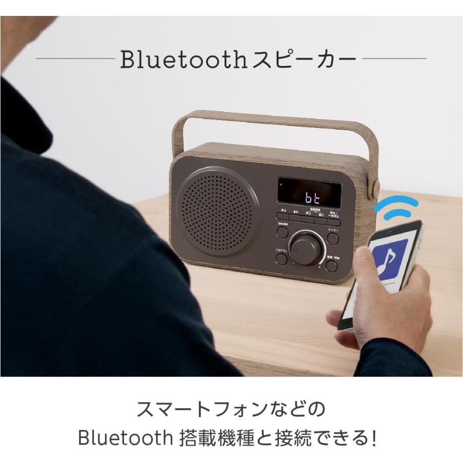 ZEPEAL（ゼピール） ラジオ付手元スピーカー木聲（きこえ）AC電源