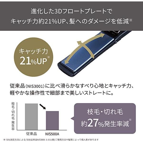 テスコム（TESCOM） ヘアアイロン プロテクトイオン 25mm 海外対応