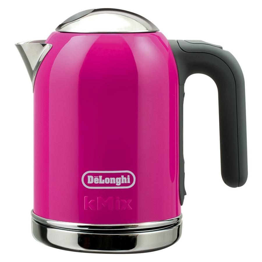 DeLonghi kMix(ケーミックス) ブティック 電気ケトル マゼンタ 0.75L