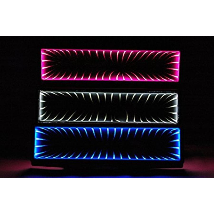選べる3色 LED イルミネーション 平面 ワイド ルーム ミラー