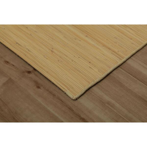 ラグ ラタン アジアン 籐ラグ カーペット 籐むしろ 夏用 サマーラグ 冷感 ひんやり 天然素材 インドネシア製 三畳 江戸間3畳 約176×261cm ジャワ 籐 (I) | イケヒコ | 16