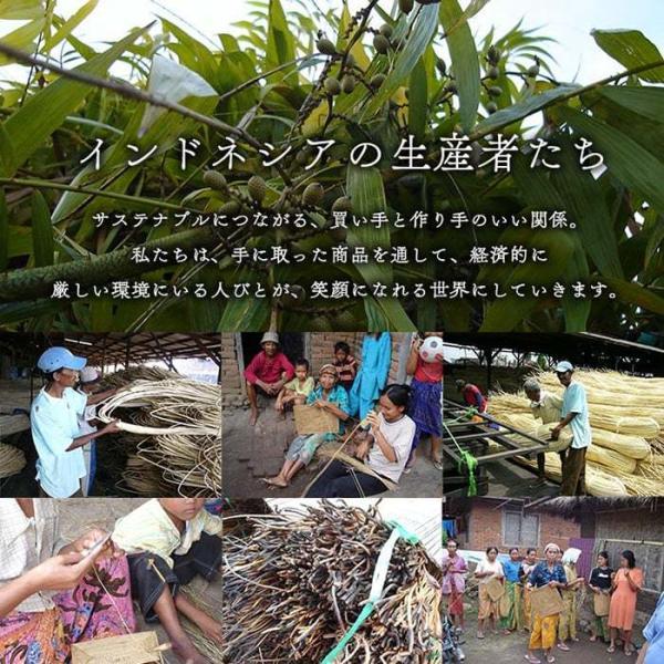 マット リビングラグ ラタン アジアン 籐マット ラグ 籐むしろ 夏用 冷感 ひんやり 滑り止め 天然素材 キッチン インドネシア製 約80×150cm ジャワ 籐 (I) | イケヒコ | 09