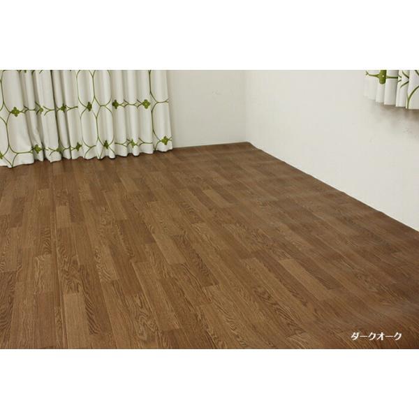 防水 カーペット ジョイント CF カーペット2 DIY 和室から洋室 江戸間 4.5畳 4.5帖 約261x261cm 1.8mm厚 撥水 木目 クッションフロア 四畳半 防炎 DIY (SL)_7