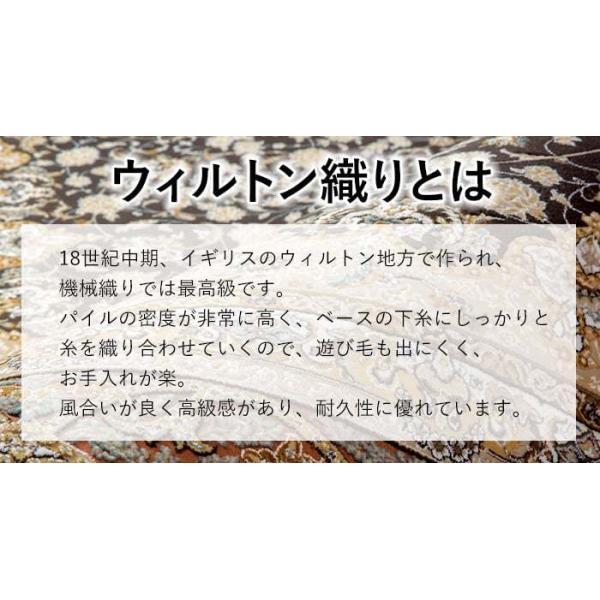 輸入カーペット ウィルトン織 ラグ カーペット ベルギー製 ヒートセット加工 耐久性 16万ノット アート デザイン モダン 約240×240cm ルフト 32556 (SF)_5