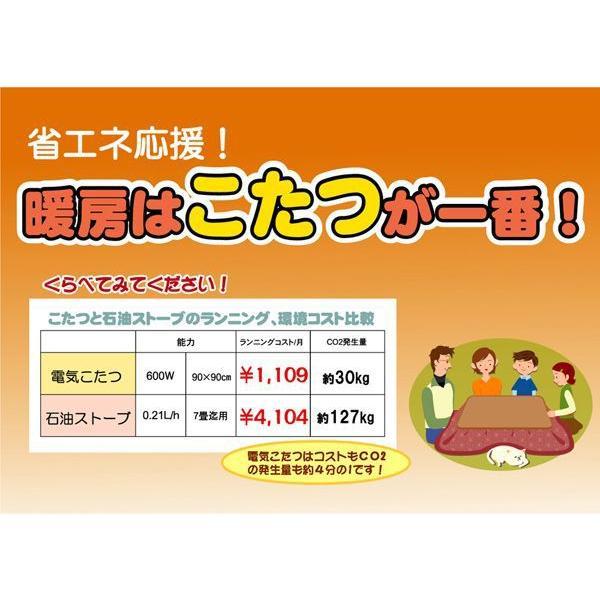 こたつ掛け こたつ布団  厚掛け コタツ 日本製 あったか 暖かい約205×285cm 国内プリント 高級品質 万葉掛け単品 (I) 引っ越し 新生活の画像