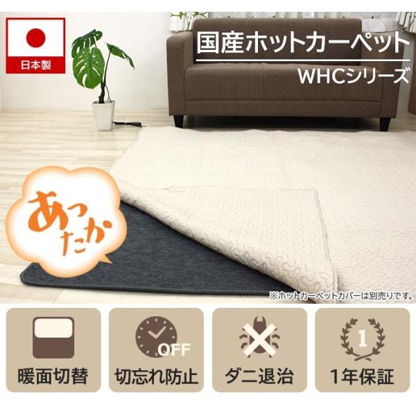 ワタナベ工業 ホットカーペット 2畳 本体 約175×175cm WHC-205 (Y