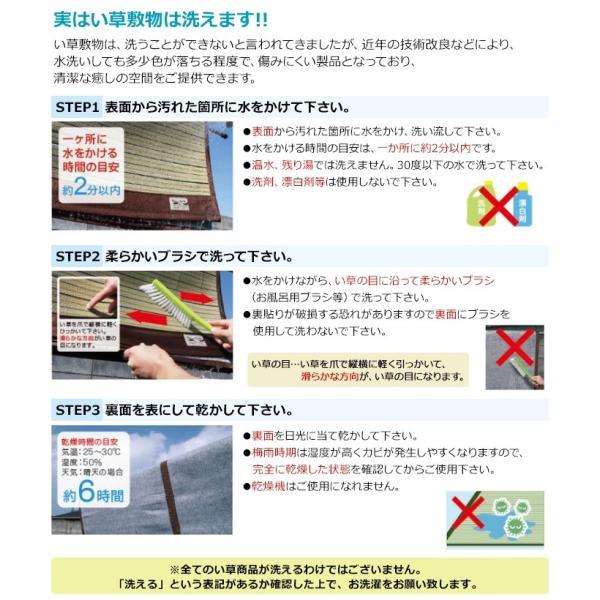 ラグマット 夏用 ラグ 夏 カーペット サマーラグ い草 敷物 二ノ目織 江戸間 六畳 6畳 6帖 約261×352cm 与那国花ござ (O) 半額以下 引っ越し 新生活