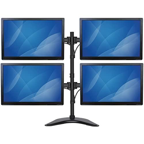 StarTech.com 4面マルチモニタースタンド 2x2面マルチ液晶ディスプレイスタンド ARMBARQUAD 