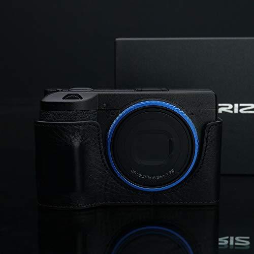 GARIZ RICOH GR III 用 本革カメラケース HG-GRIIIBK ブラック GR III RICOH HG ブラック