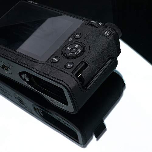 GARIZ RICOH GR III 用 本革カメラケース HG-GRIIIBK ブラック GR III RICOH HG ブラック