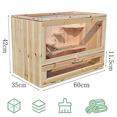 Gifty 小動物 飼育 ケージ 大型 ハムスター ゲージ 60 ハリネズミ デグー チンチラ フェレット 木製 フェレット Gifty ケージ ハムスター ゲージ ハリネズミ ゴールデンハムスター