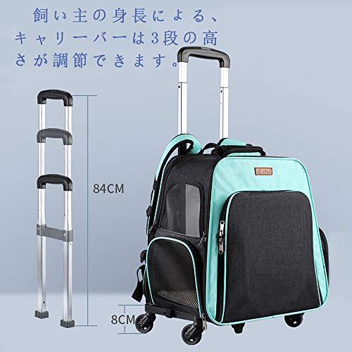 Takimi 猫キャリーリュック 犬用キャリーカート ペットキャリー 折りたたみ可 容量を拡張可 リュック 3way お出? BCD9869156768(9436円)