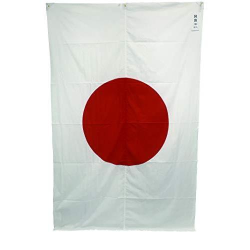 ノバク・ジョコビッチ 日本国旗（日の丸）天竺（綿) 1枚売り 日本製 (140cm×210cm)