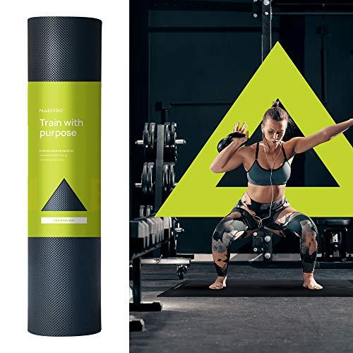 Naboso トレーニング用素足トレーニングマット ? 質感のあるホームジムマット 足を刺激し足の強度を向上 エクササイズ&リハビリに Naboso 裸足