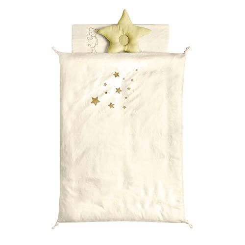 完動品 [10mois(ディモワ)]オーガニック エクリュ ベビー布団プレミアムセット(たまご布団・ループスリープマット) 21251058 シングル 【6593575772】(23144円)