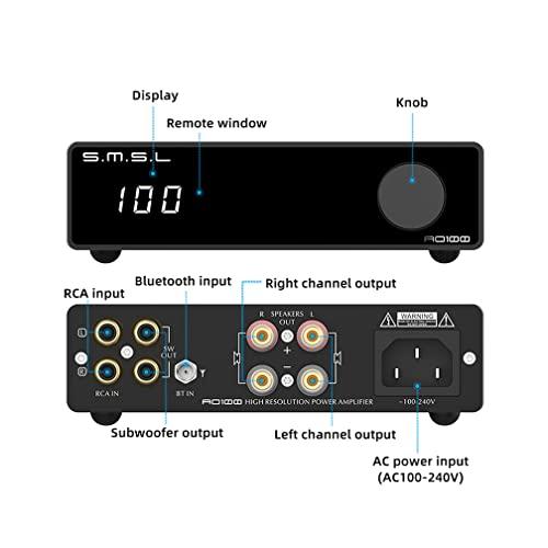 SMSL AO100 Bluetooth 5.0 パワーアンプ クラス Dアンプ 70 w×70 w MA12070 ステレオ ワイヤレスアンプ オーディオ アンプ Bl AO100 SMSL Bluetooth DGJ1308397286(12510円)