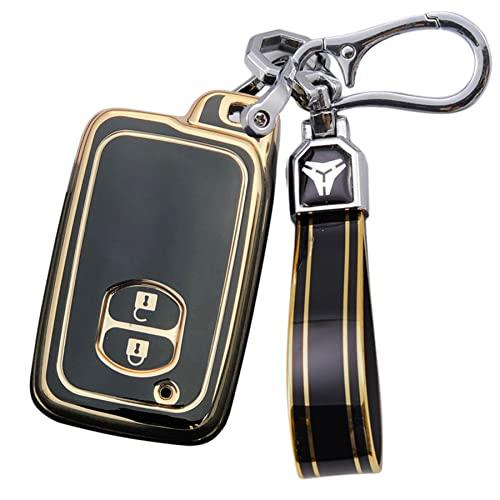 トヨタ専用設計 プリウス30系プリウスαアクア86ヴィッツカローラキーカバーTOYOTA PRIUS 30キーホルダ?