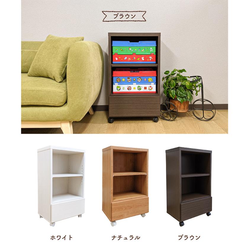 コンテナボックス入れるくん | 収納ボックス 収納棚 本棚 おもちゃ入れ 【 オモチャいれ キャラクター収納 コンテナ キャスター付き 木製 棚 完成品 日本製 国産_5