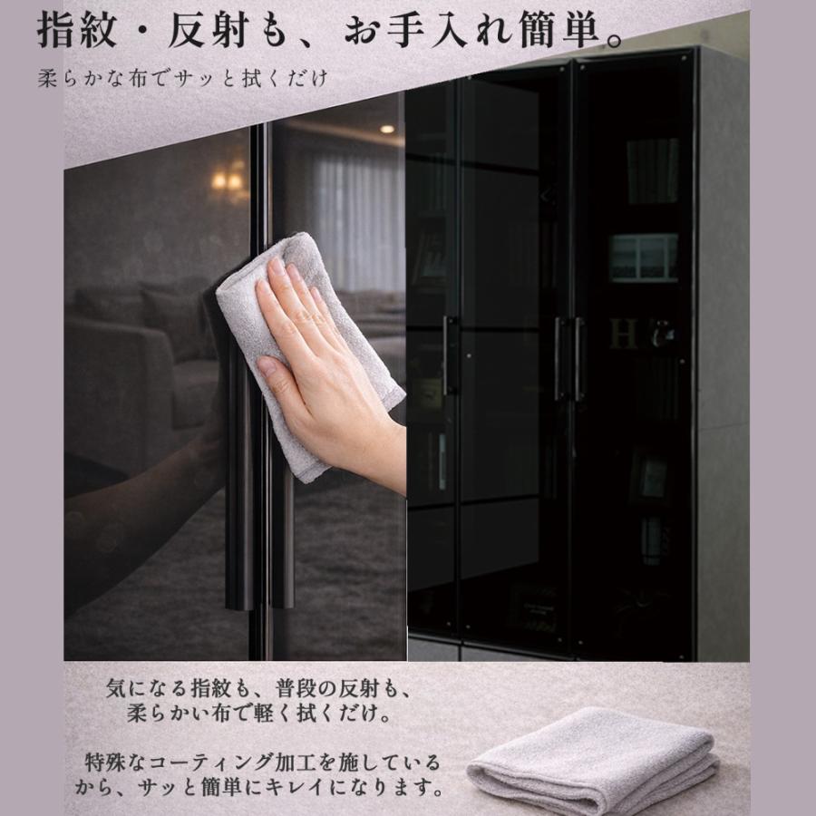 【岩見沢市】大容量・一体型本棚（高さ約1.8m）ガラス扉取り外し可・積み込みお手伝いします 楽天市場】□本日10％引クーポン□ 選べるオープン or 扉付き 本棚 大