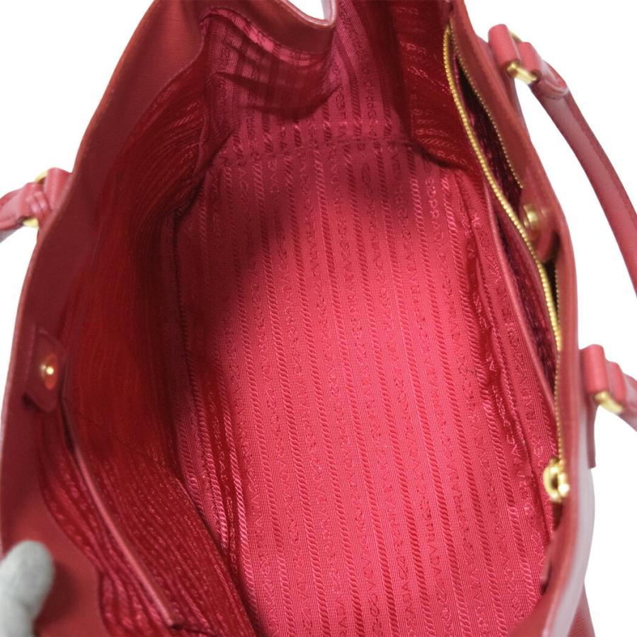 PRADA SALE プラダ サフィアーノ ハンドバッグ BN1786 赤 14060  