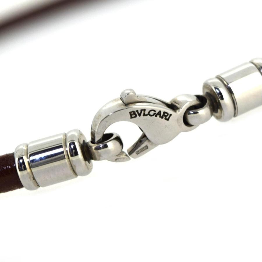 21春夏新作 Bvlgari Bvlgari ブルガリ ブレスレット ブルガリ メンズ Ss ブレスレット チョーカー 2連 レザー メンズ アクセサリー
