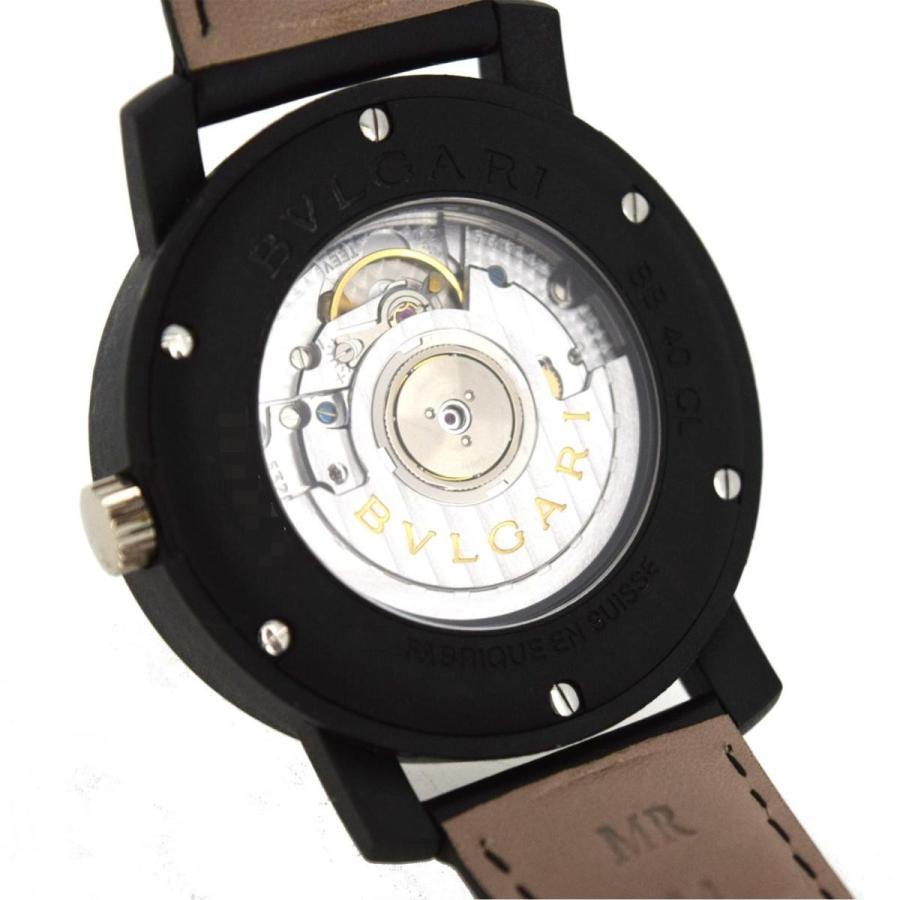 21春夏新作 美品 Bvlgar ブルガリ 腕時計 Bvlgari 腕時計 メンズ 自動巻 40cl カーボンゴールド ブルガリ メンズ腕時計