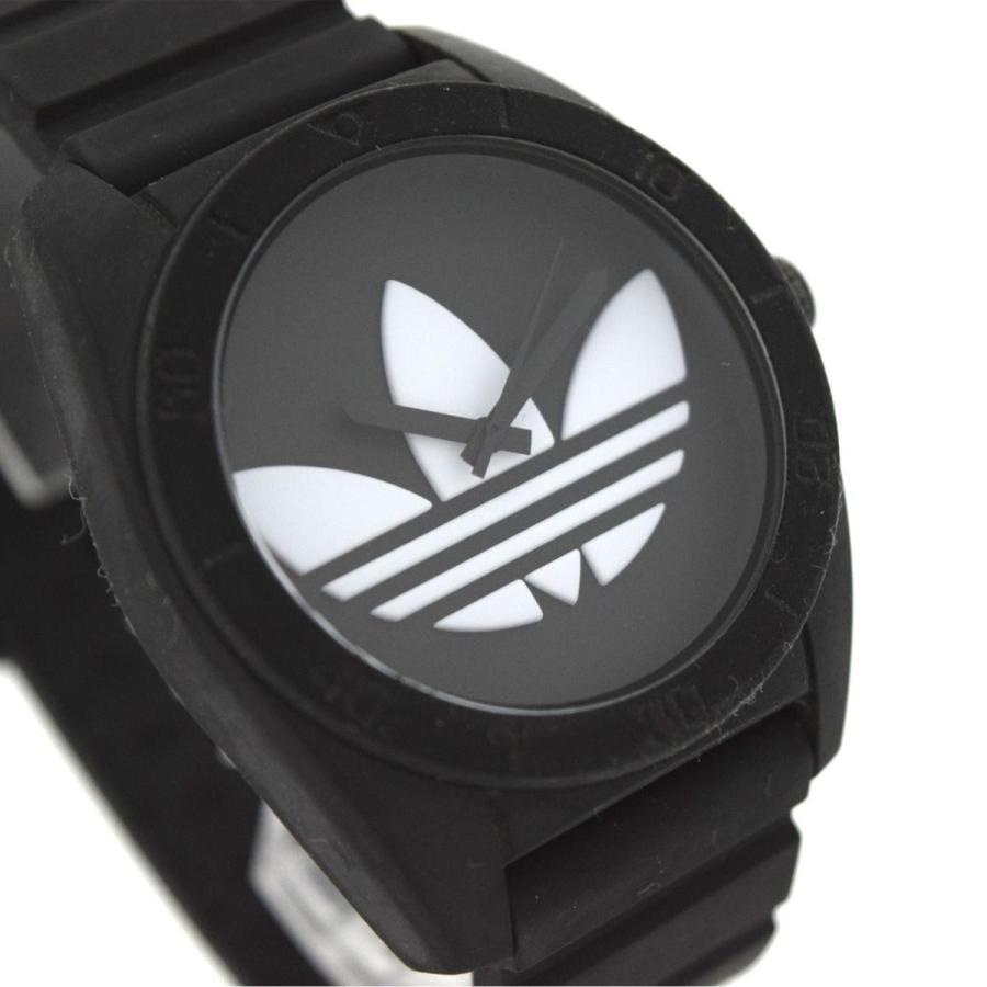 Adidas アディダス サンティアゴ Adh6167 黒 白 メンズ 腕時計 1 Deal 通販 Yahoo ショッピング