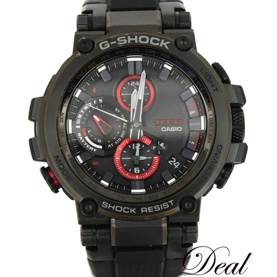 極上美品 カシオ G-SHOCK MT-G 電波ソーラー MTG-B1000B MTG-B1000B-1AJF | CASIO
