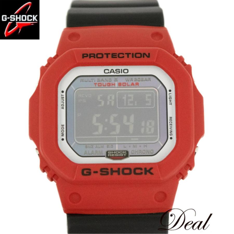 美品 カシオ ｇショック Gw M5610rb 4jf 赤 黒 電波 ソーラー 腕時計 1 Deal 通販 Yahoo ショッピング