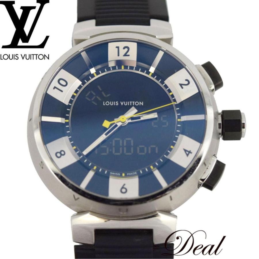 注目ショップ ブランドのギフト Louis 腕時計 メンズ Q118f タンブールインブラック ルイヴィトン Vuitton ルイヴィトン 腕時計 メンズ腕時計