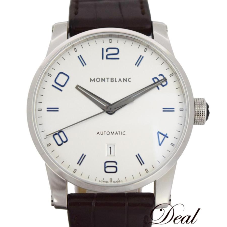 時計 MONTBLANC 7285 Montblanc Time Walker Automatic 7285 Black Dial, 43mm