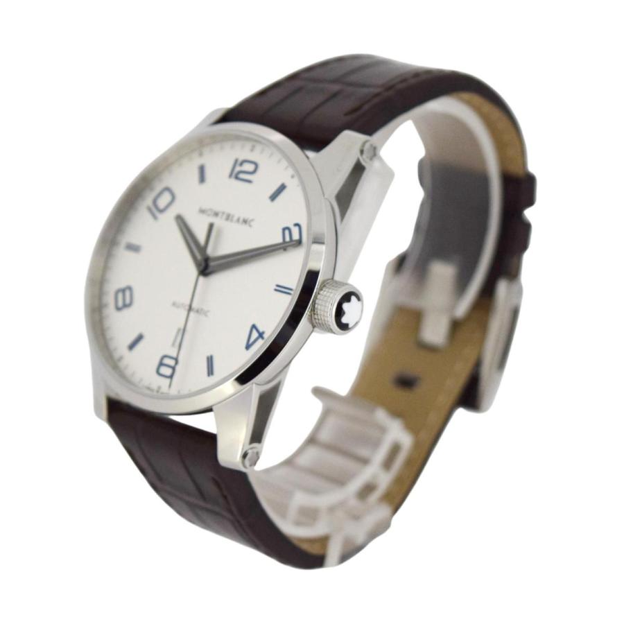 時計 MONTBLANC 7285 Montblanc Time Walker Automatic 7285 Black Dial, 43mm