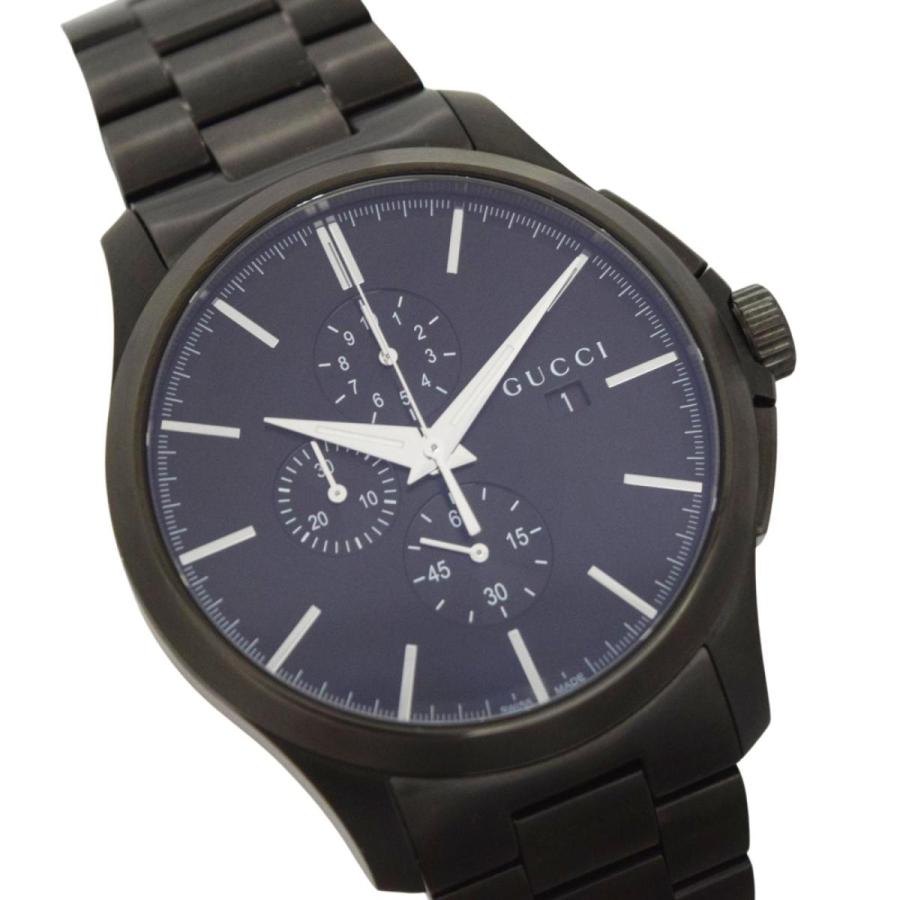 【極美品】グッチ Gタイムレス クロノグラフ YA126274 ブラック 楽天市場】新品同様 GUCCI グッチ G-タイムレス クロノグラフ126.2