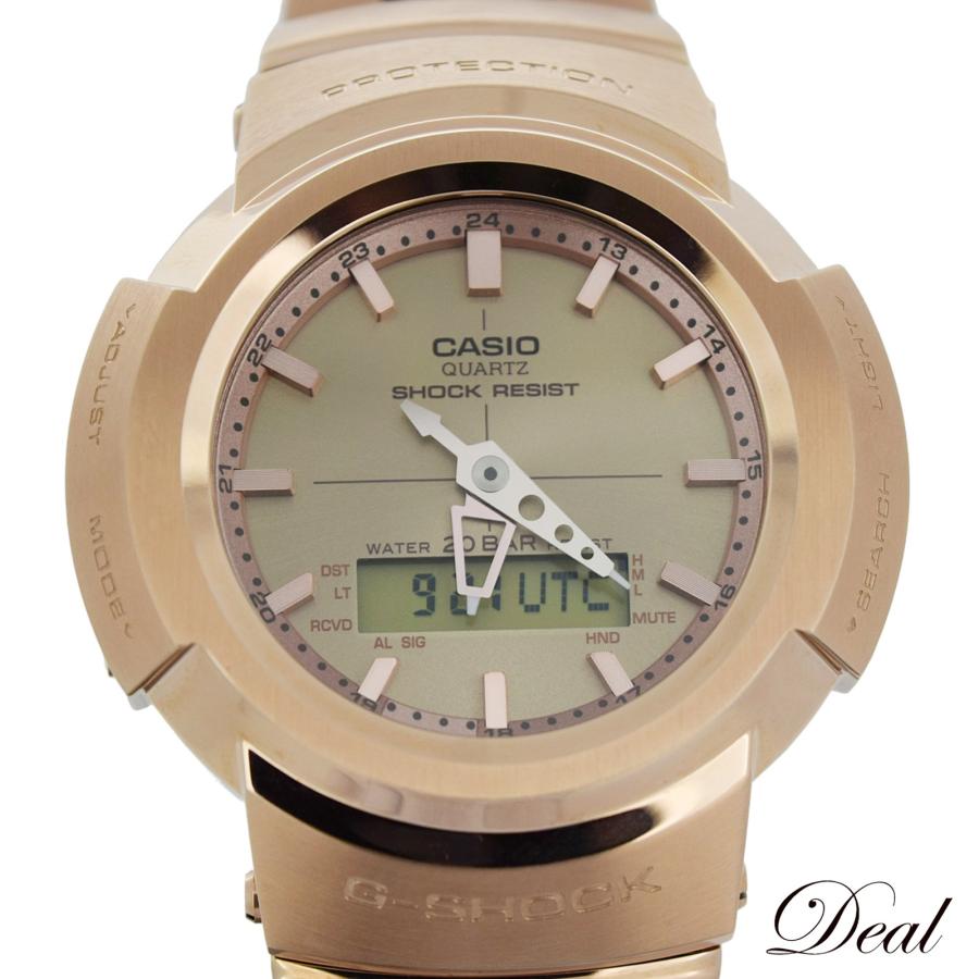 未使用品 CASIO カシオ Gショック フルメタル AWM-500GD-4AJF