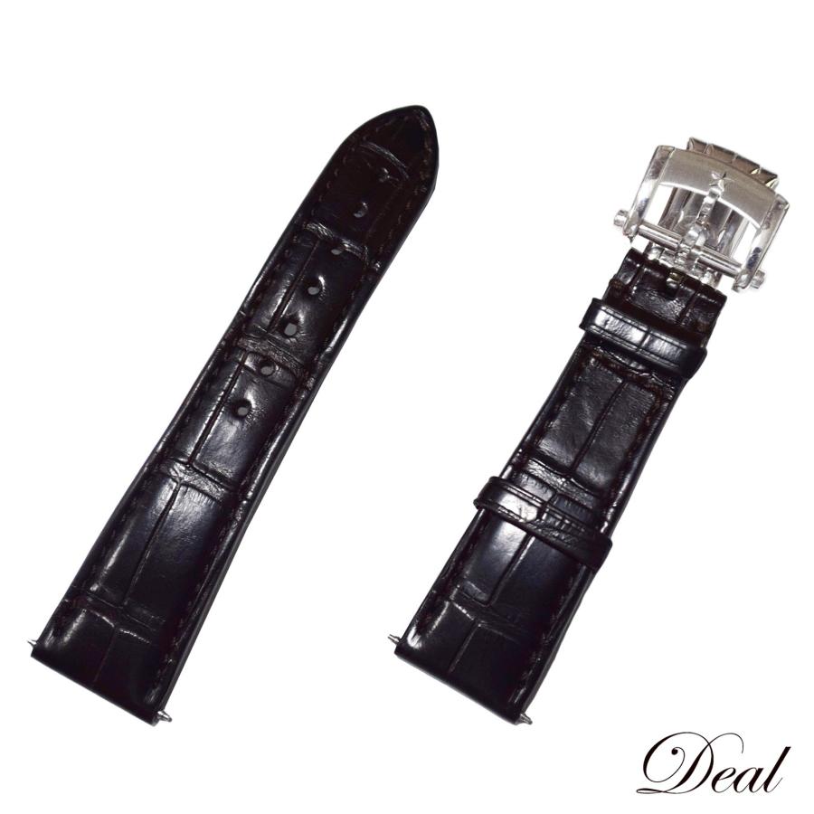 ゼニス 純正 Dバックル 革ベルト 20mm - レザーベルト ゼニス 純正 Dバックル 革ベルト 20mm - レザーベルト