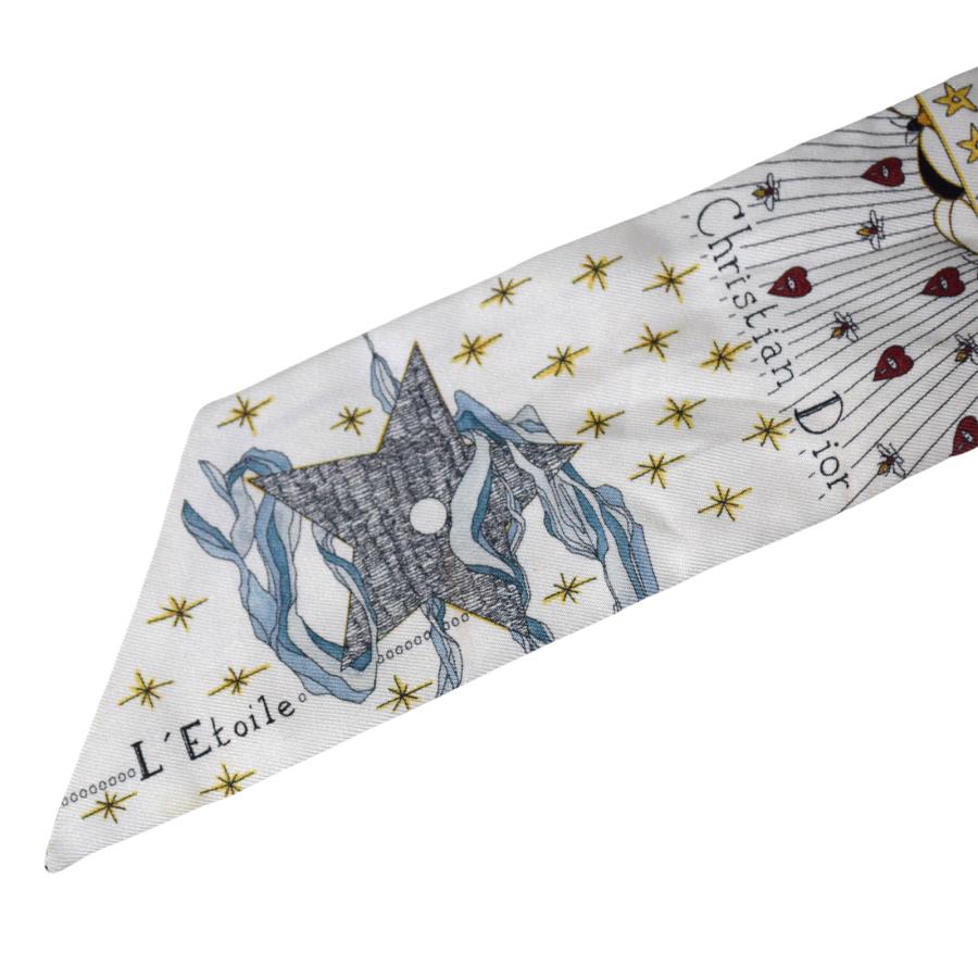 DIOR ディオール ミッツァ スカーフ シルクツイル