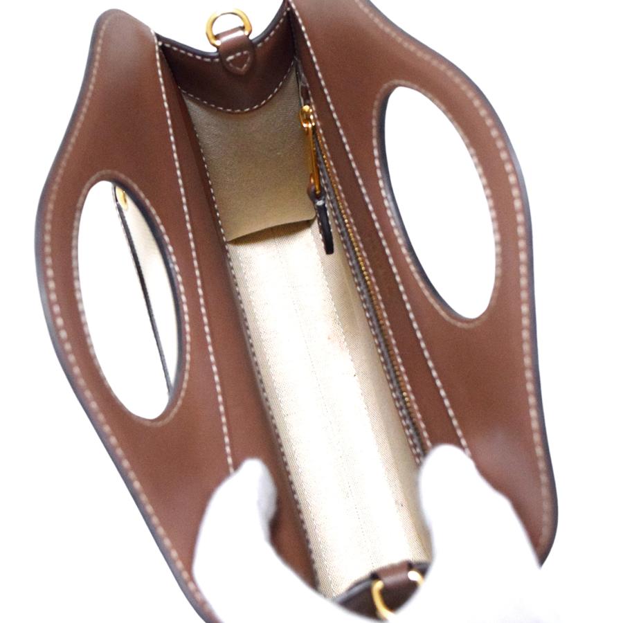 Burberry バーバリー ミニポケットバッグ ツートン 2WAY 8039361