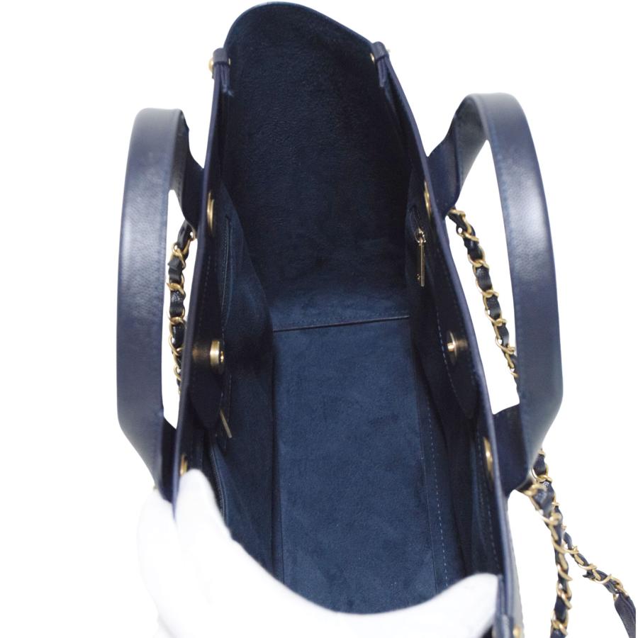 CHANEL（シャネル） 美品 ドーヴィル スタッズ 2way チェーントート 