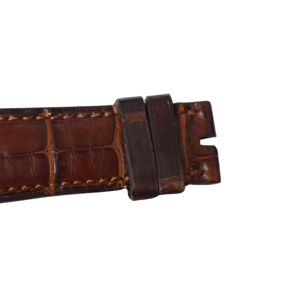 A.LANGE&SOHNE ランゲ＆ゾーネ 純正 クロコ レザーベルト ブラウン